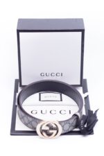 Gucci GG Ebony Gold Buckle - Image 3