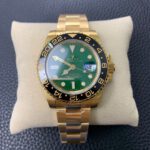 Rolex GMT-Master II Gold / Green Dial