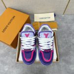 Louis Vuitton Maxi Mixed Purple Trainer - Image 3