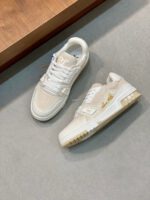 Louis Vuitton Fabric Beige Trainer - Image 2