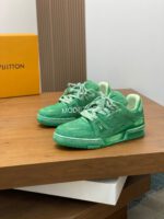 Louis Vuitton Mini Monogran Cool Green Trainer