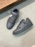 Louis Vuitton Clean Grey Trainer - Image 2