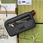 Gucci GG Supreme Black Belt Bag