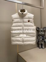 Moncler Treompan Down White Vest