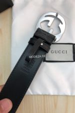 Gucci GG Supreme Black Belt With G Buckle #1 - Image 4