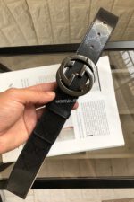 Gucci GG Marmont Black Buckle Black Belt - Image 2