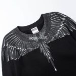 Marcelo Burlon Black Sweatshirt Black Wings - Image 3