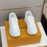 Louis Vuitton White Monogram Run Away Sneakers - Image 2