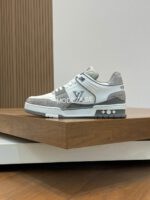 Louis Vuitton Pearls Grey Trainer - Image 3
