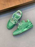 Louis Vuitton Mini Monogran Cool Green Trainer - Image 2