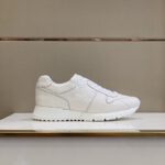 Louis Vuitton Leather Withe Monogram Run Away Sneakers - Image 3