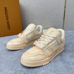 Louis Vuitton Beige Metallic Trainer