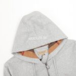 Burberry Rutig Inside Grey Zip Hoodie ( 1-3 Days ) - Image 4
