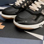 Christian Dior B27 Black Leather Sneakers - Image 6
