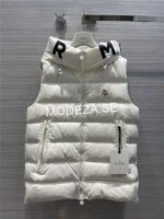 Moncler Monteuil White Vest