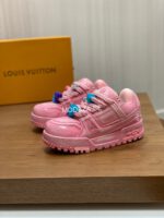 Louis Vuitton Toys Metallic Pink Trainer