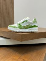 Louis Vuitton Green Monogram Trainer - Image 3