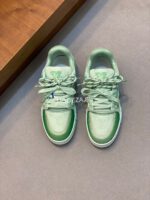 Louis Vuitton Maxi Double String Green Trainer - Image 2