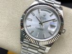 Rolex Day-Date Silver/Silver Dial - Image 3