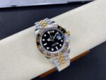 Rolex GMT-Master II Silver/Gold Black Dial