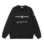 Moncler Logo Black Sweatshirt #1