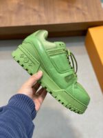 Louis Vuitton Crocodile Green Trainer - Image 2