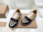 Burberry Checked Lace-up Sneakers - Image 4