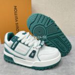 Louis Vuitton Maxi Green/White Trainer - Image 2