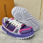 Louis Vuitton Maxi Mixed Purple Trainer - Image 4