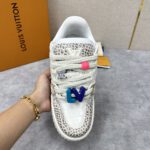 Louis Vuitton Snake Toys Leather White Trainer - Image 3