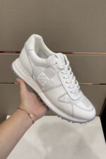 Louis Vuitton Monogram White Run Away Sneakers - Image 3