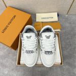 Louis Vuitton Maxi Grey/White Trainer - Image 2