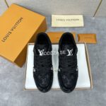 Louis Vuitton Cool Monogram Black Trainer - Image 2