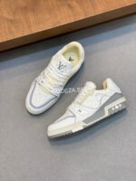Louis Vuitton Mini Monogram Grey/White Trainer - Image 3