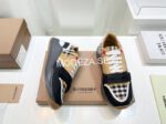 Burberry Checked Lace-up Sneakers - Image 5
