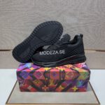 Louis Vuitton Dye Knitt Black Trainer - Image 7