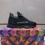 Louis Vuitton Dye Knitt Black Trainer - Image 5
