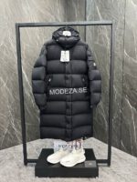 Moncler Hanoverian Long Black Jacket