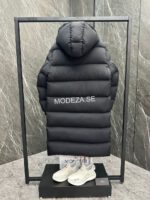 Moncler Hanoverian Long Black Jacket - Image 5