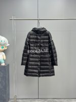 Moncler Hirma Long Black Jacket