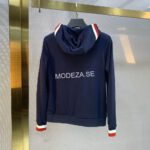 Moncler Maglia Navy Zip-Up Hoodie - Image 2