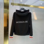 Moncler Maglia Black Zip-Up Hoodie - Image 2