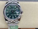 Rolex Day-Date Silver Green Dial - Image 4