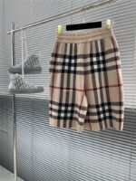 Burberry Black Rutig Khaki Shorts #1 - Image 3