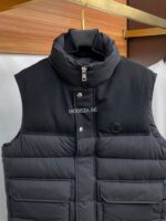 Moncler Rance Down Black Vest - Image 2