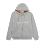 Burberry Rutig Inside Grey Zip Hoodie ( 1-3 Days )