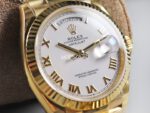 Rolex Day-Date Gold/ White Dial 40mm - Image 3