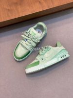 Louis Vuitton Maxi Double String Green Trainer - Image 3