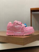 Louis Vuitton Toys Metallic Pink Trainer - Image 3