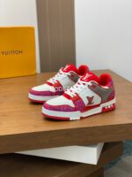 Louis Vuitton Pearls Red Trainer